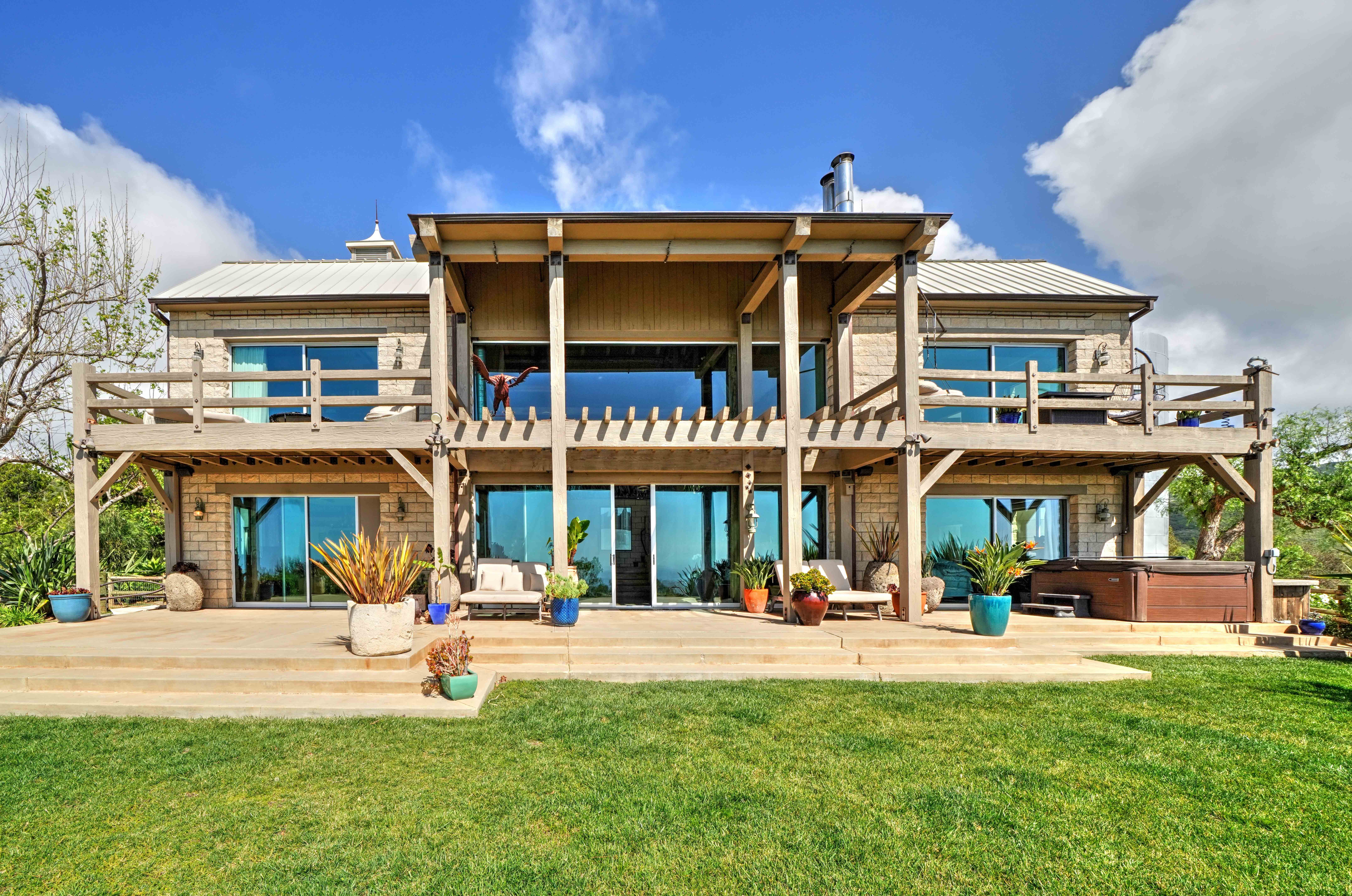 Corral Canyon Estate exterior